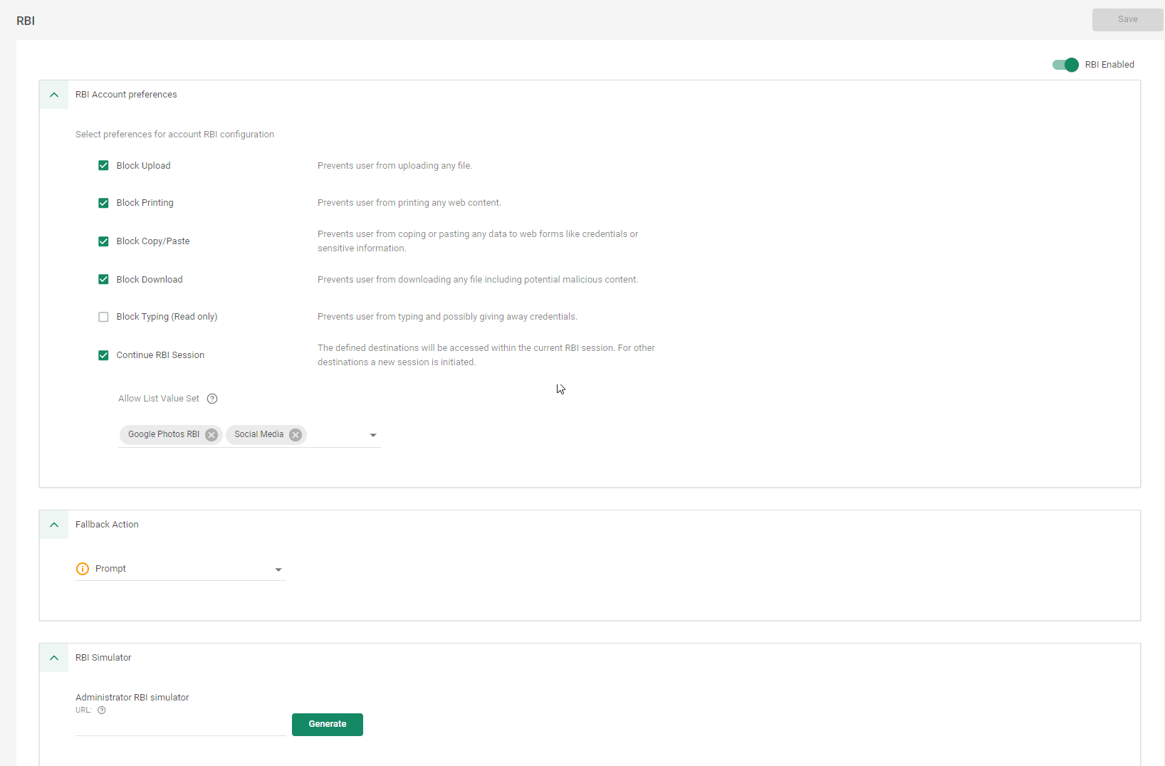 Configuring the RBI Service for Secure Web Browsing – Cato Learning Center